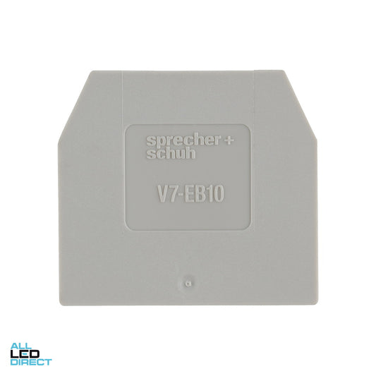 NHP End Plate For V7W6/W10/W1 Grey ALL LED Direct
