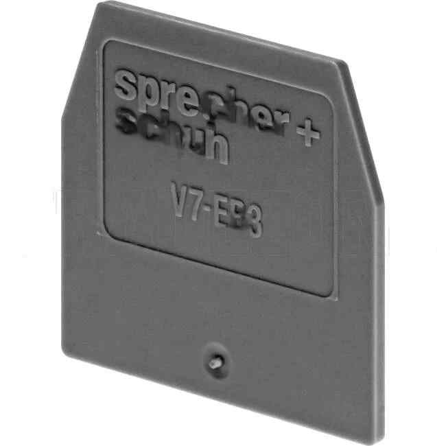 NHP End Plate For V7W3/W4 Grey - Default Title (V7EB3)