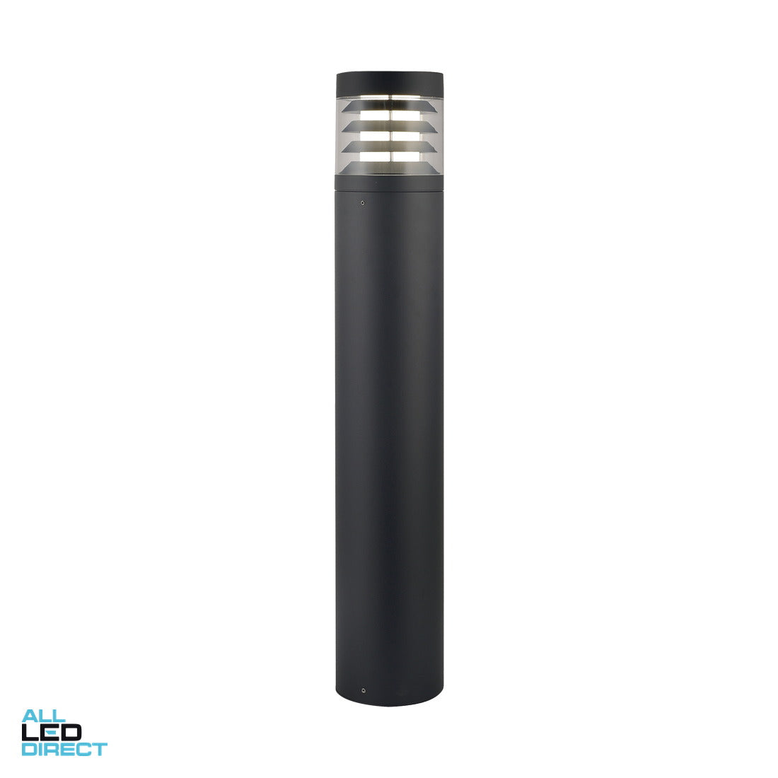 Vibe 25 W 1000 mm LED Bollard Light Black 3000/4000 K ALL LED Direct