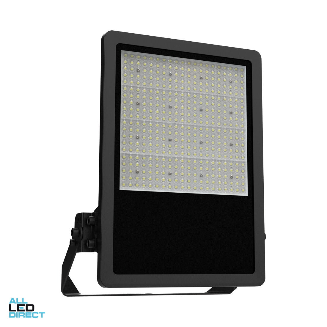Vibe 200 W 500 SERIES Weatherproof IP66 LED Floodlight With 2 Metre Flex & Plug Black 4000 K ALL LED Direct