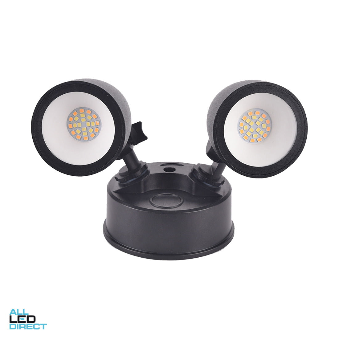 Vibe 2 x 10 W LED Twin Spot Light Black 3000/4000/6000 K ALL LED Direct