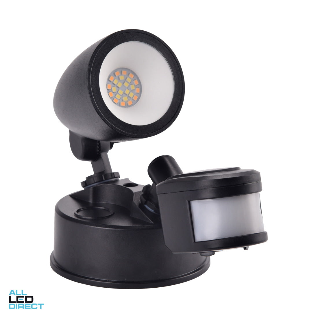 Vibe 10 W LED Single Spot Light With Sensor Black 3000/4000/6000 K ALL LED Direct