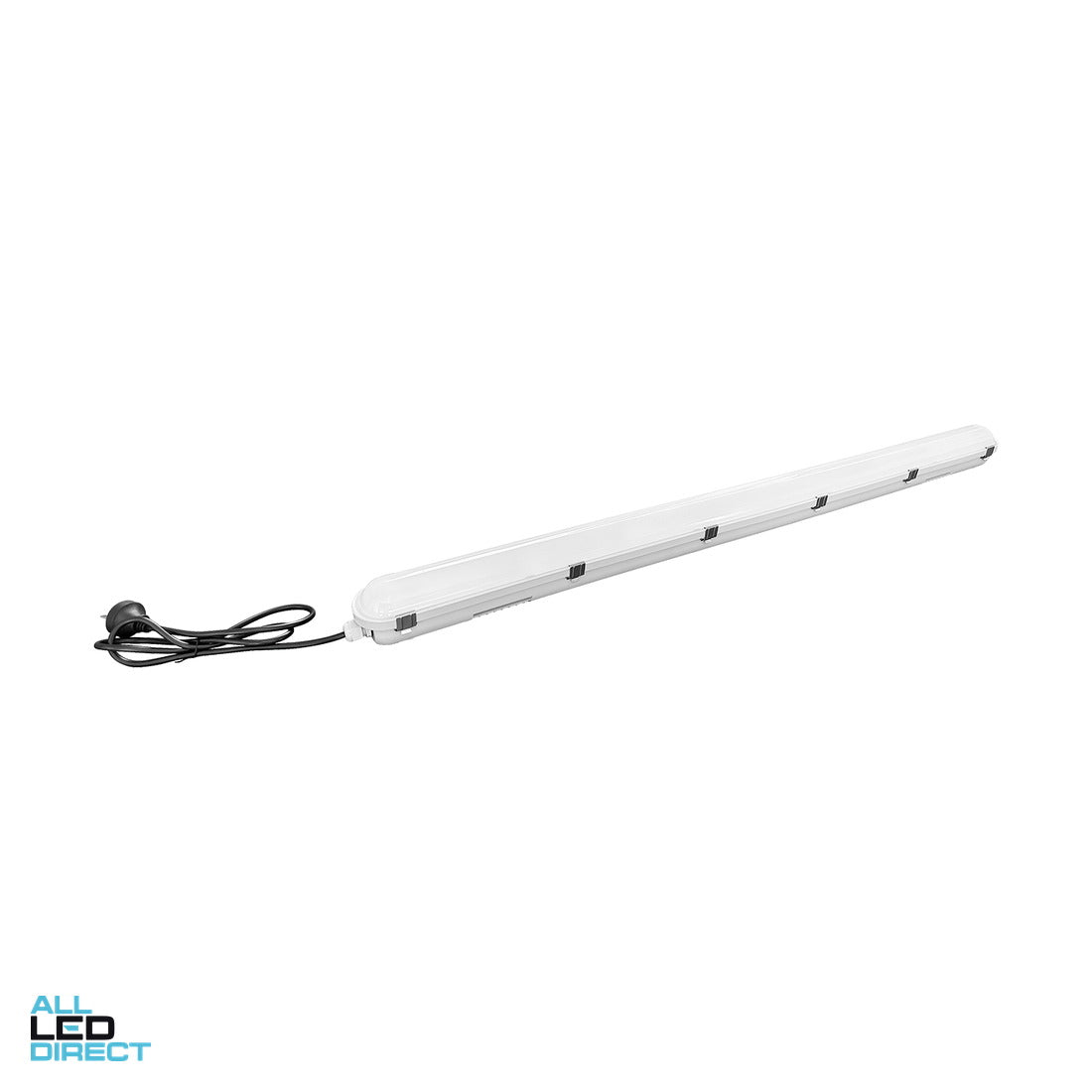 Vibe 40 W 1200 mm Wetherproof LED Emergency Batten With 1.2 Meter F&P Temporary Lighting Emergency Pack 4000 K ALL LED Direct