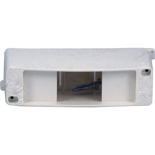 Hager 2 Pole Surface Mounted Enclosure Including Din Rail