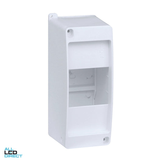 Hager 1 Row of 3 Pole Surface Mounted Enclosure Including Din Rail ALL LED Direct