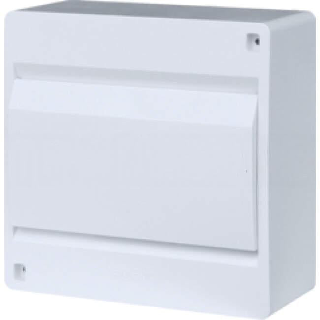 Hager 1 Row of 8 Pole Surface Mounted Switchboard Plain Door – All LED ...