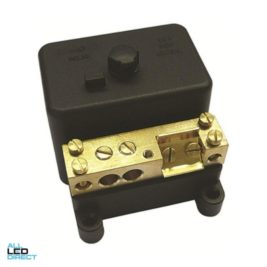 IPD 100 Amp Single Phase 5 Ways Neutral Link For Victorian Metre Panels