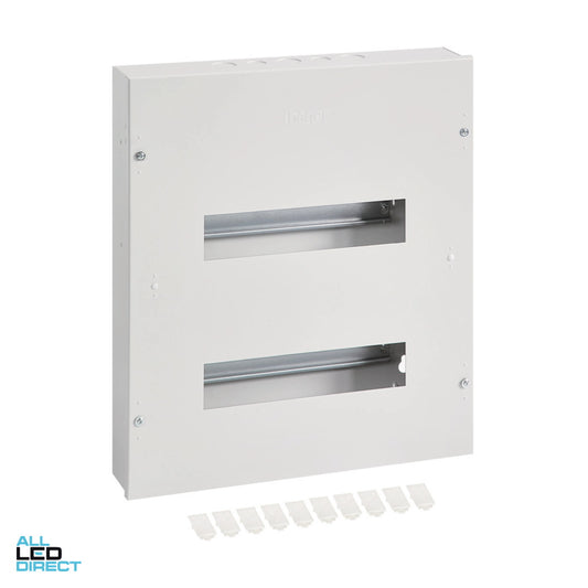 Hager 24 Pole Metal Surface Mount Switchboard ALL LED Direct