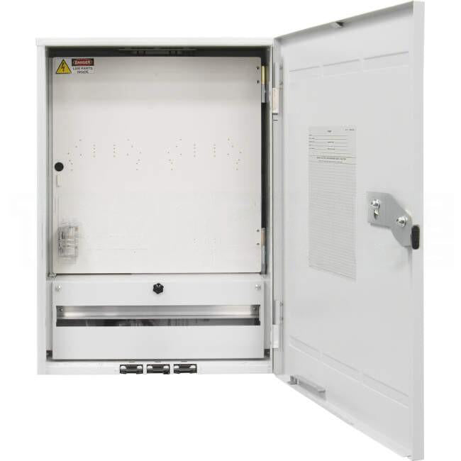 Hager 688mm x 488mm x 278mm 24 Pole DIN QLD Metering Enclosure