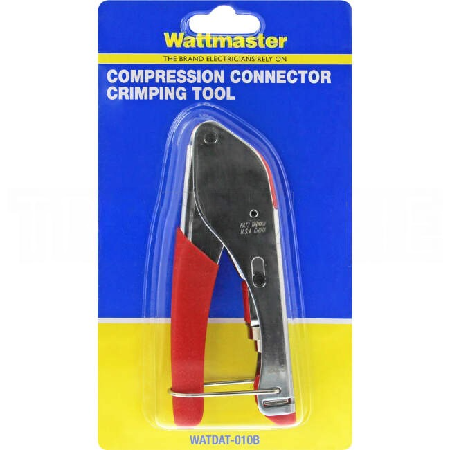 Wattmaster 145mm Compression Connector Crimping Tool For F Connectors