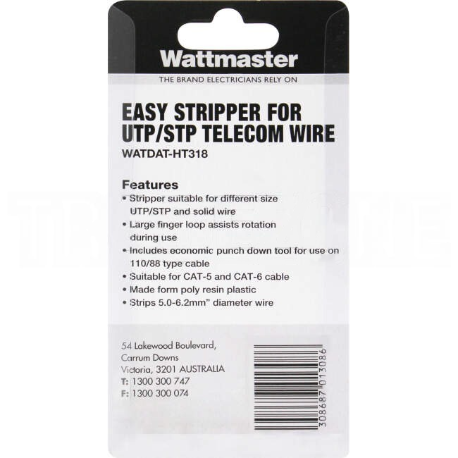 Wattmaster 94mm East Telecom Cable Stripper