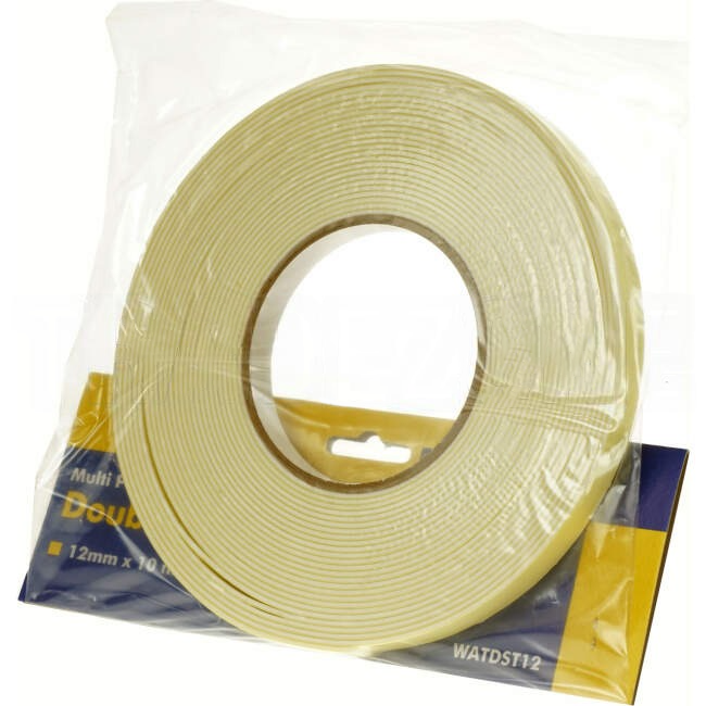 Wattmaster 12mm x 10 Metres Double Sided Tape