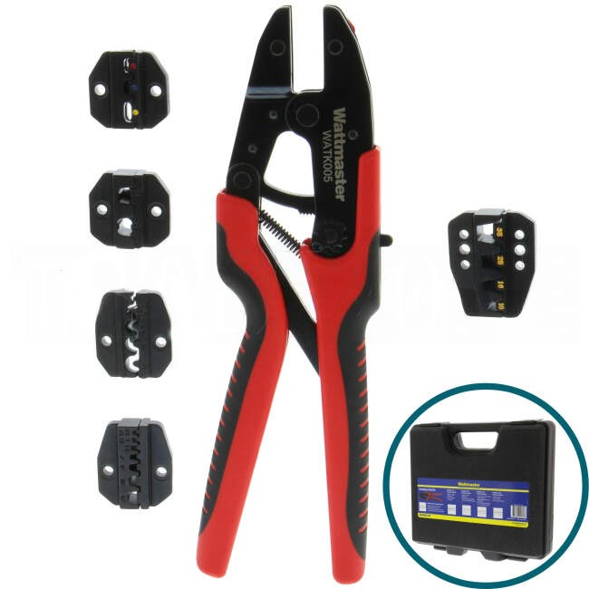 Wattmaster Universal Crimper With 5 Dies