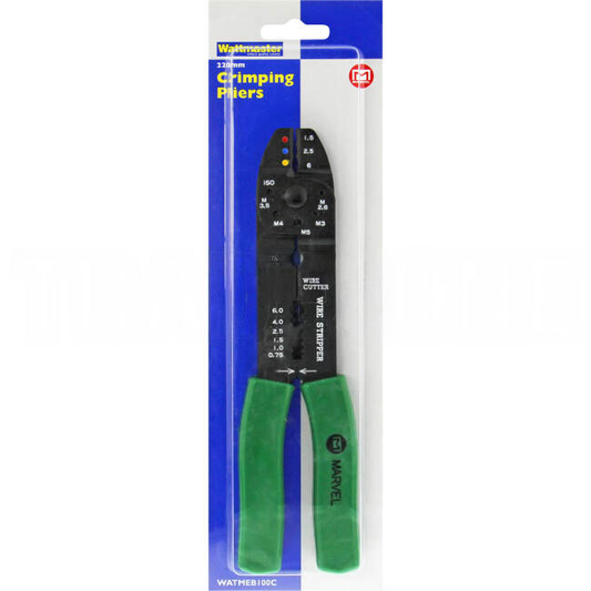 Wattmaster 0.5mm To 6mm Combination Hand Strip Cut Crimping Tool