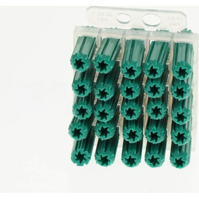 Wattmaster 7mm x 32mm Wall Plug Green Pack of 500