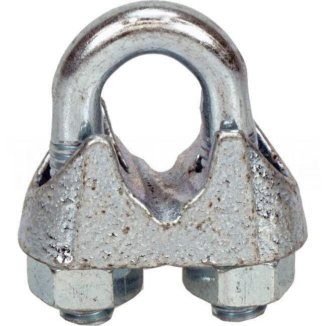 Wattmaster 8mm Galvanised Wire Rope Grip