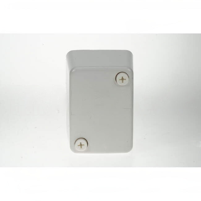 Hager 71mm x 100mm x 56mm 1 Way Shallow Rectangle Junction Box With 4 x Screw Connectors