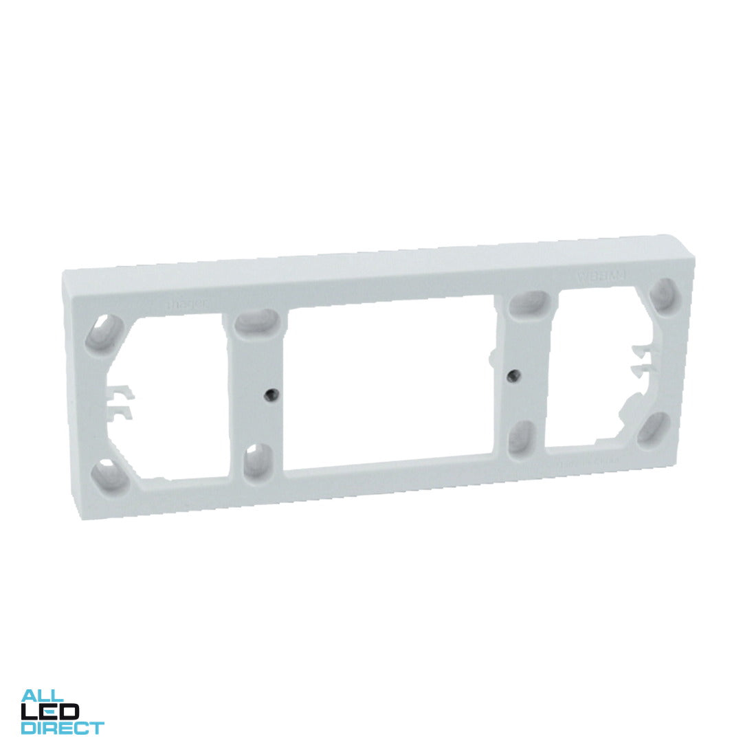 Hager 4 Gang Mounting Block ALL LED Direct