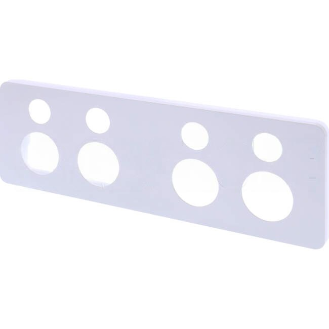Hager 4 Gang ALLURE Socket Cover Kit