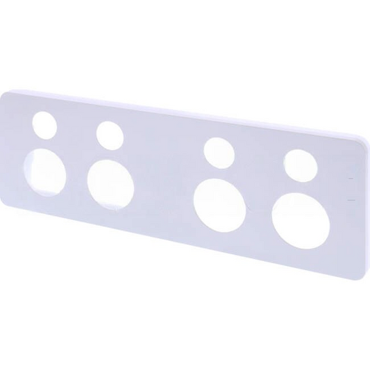 Hager 4 Gang ALLURE Socket Cover Kit