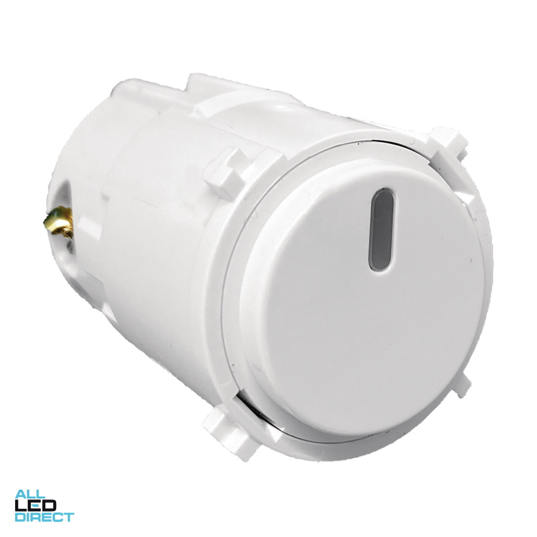 Hager 6 Amp PB Tactile Mech 240 Volts Gloss White ALL LED Direct