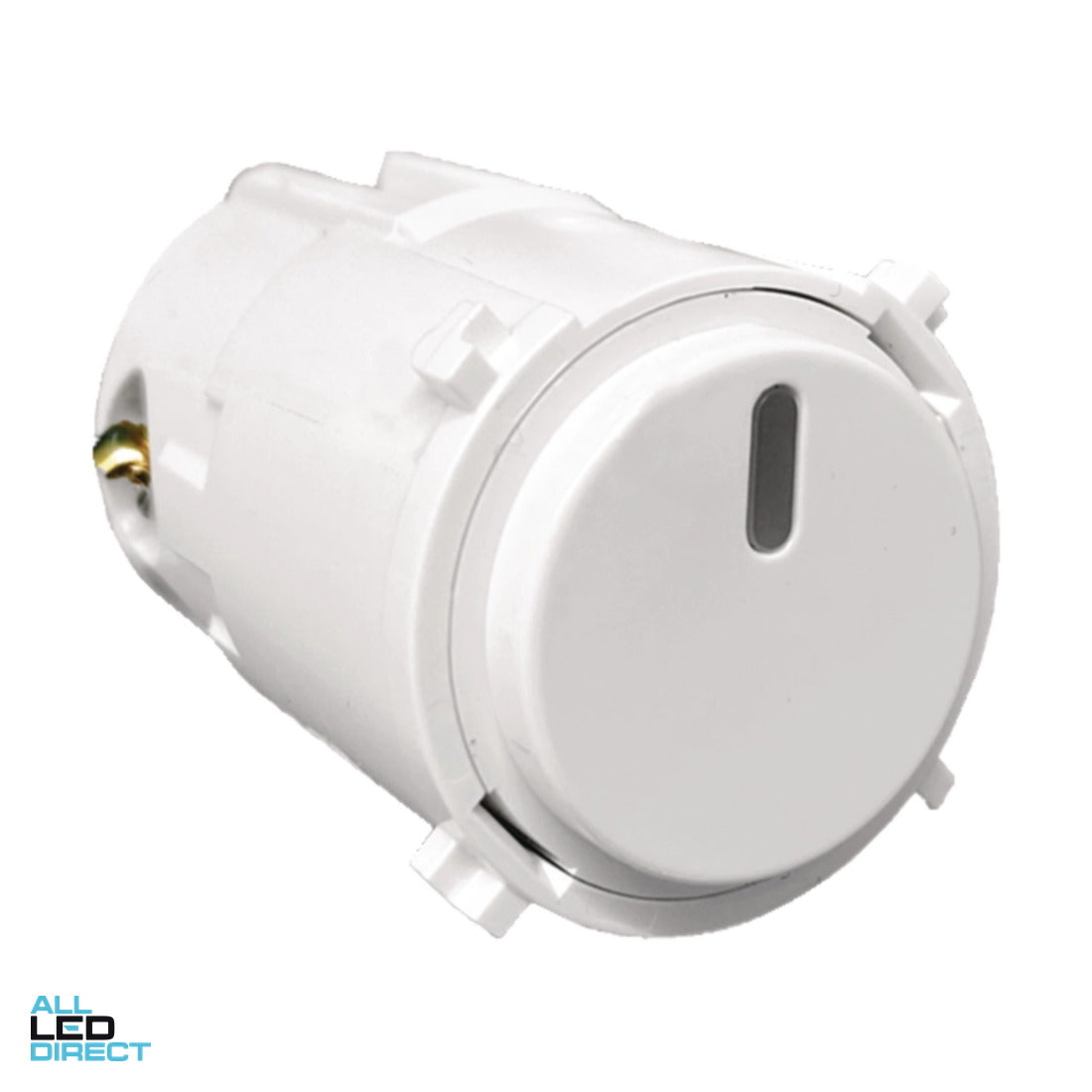 Hager 6 Amp PB Tactile Mech 240 Volts Matt White ALL LED Direct