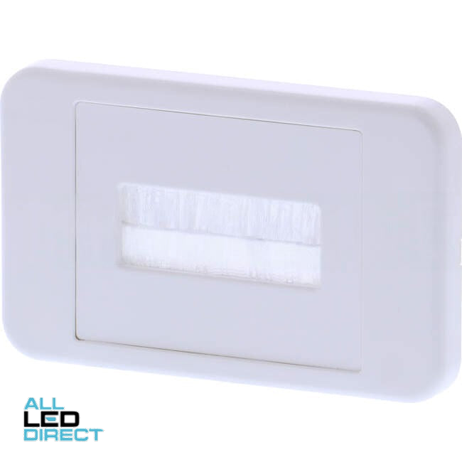 aDigitalLife Wall Plate Brush White