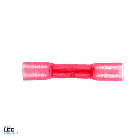 Cabac Waterproof Sleeve Red Pack Of 25 ALL LED Direct