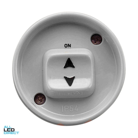 Clipsal 15 Amp 1 Gang WEATHERSHIELD Weatherproof Switch Grey ALL LED Direct