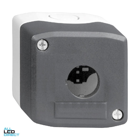 Schneider Control Station Plastic Grey 1 x 22mm Hole