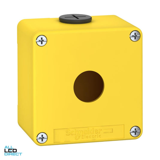 Schneider Control Station Emergency Stop Metal Yellow