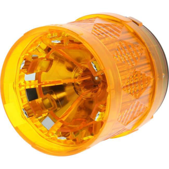 Schneider 24 Volt 60mm Tower Beacon LED Steady AC/DC IP65 Orange