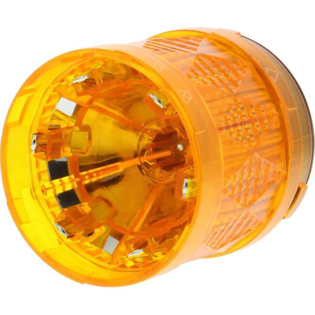 Schneider 24 Volt 60mm Tower Beacon LED Flashing AC/DC IP65 Orange