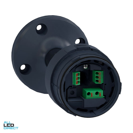 Schneider XVU Fixing Plate With 100mm Pole Black