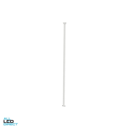 Clipsal 1200mm AIRFLOW Downrod For Sweep Fan White ALL LED Direct