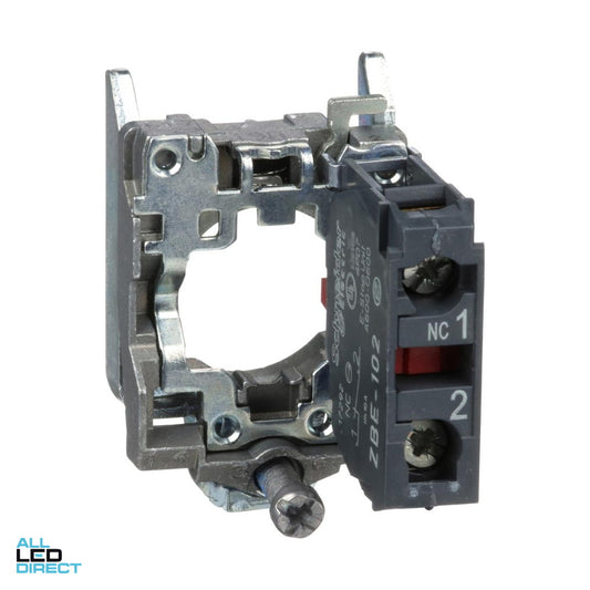 Schneider Contact Block Metal Collar 1 x N/C Contact