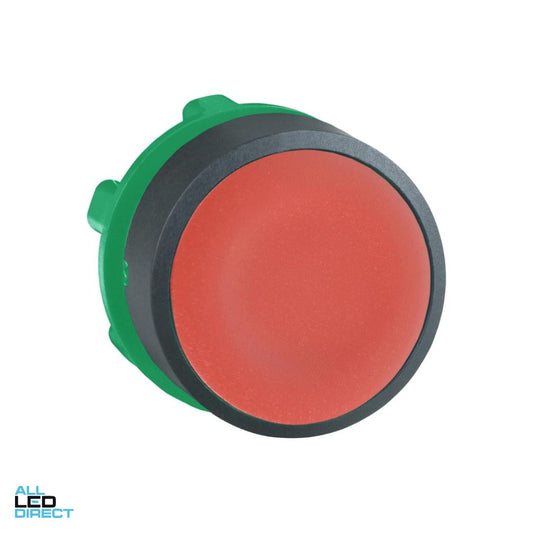 Schneider Pushbutton Head 22mm Plastic Red