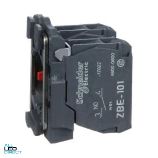 Schneider Contact Block Plastic Collar 1 x N/O & 1 x N/C Contacts