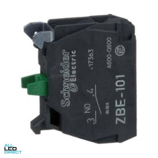 Schneider Additional Contact Block Suits ZB4/ZB5 1 x N/O Contact