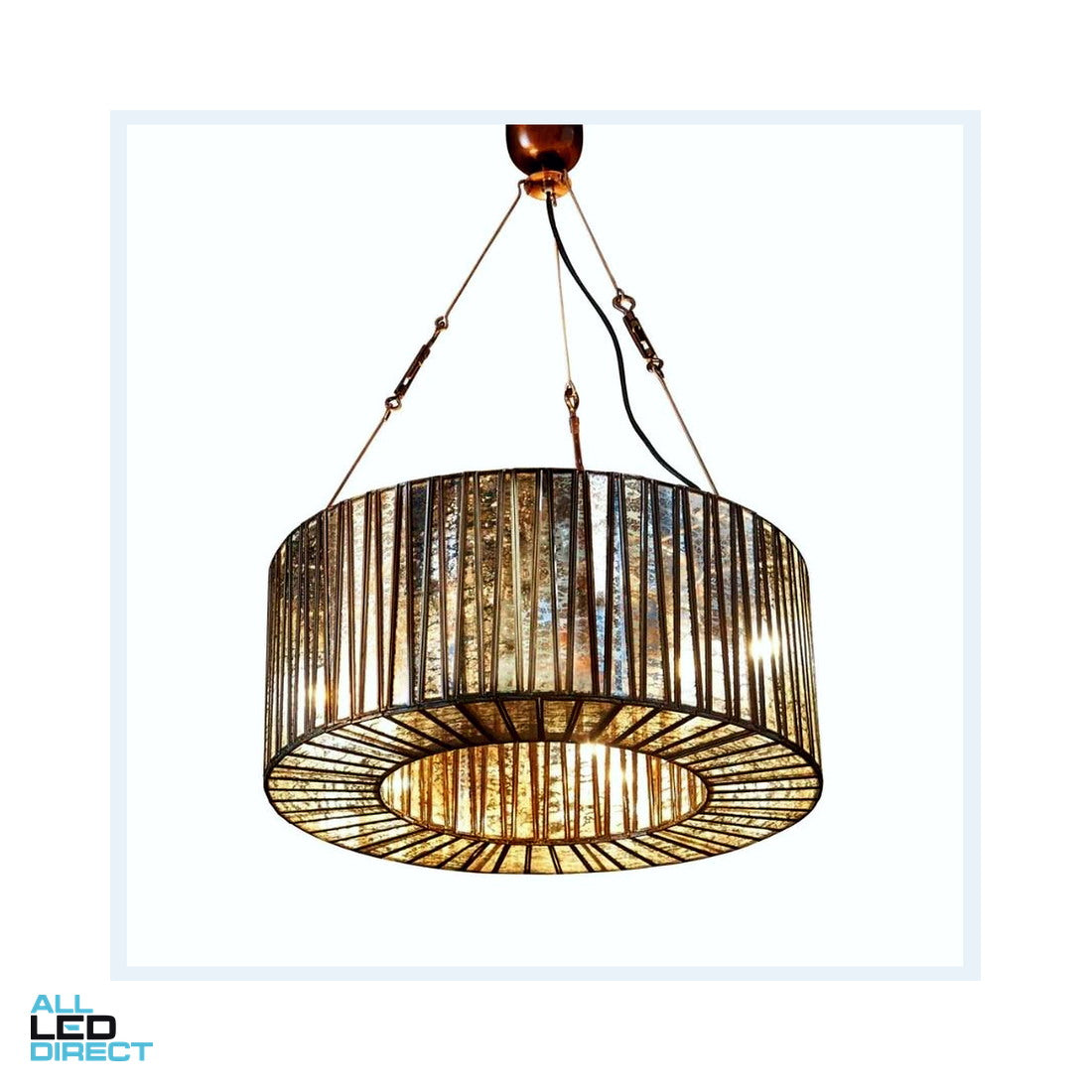 Chandelier slat 6x40W Brights ALL LED Direct