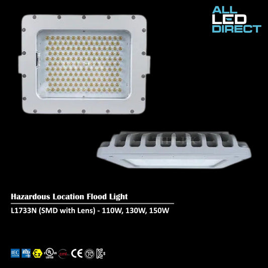 Hazardous Location Flood Light L1733N SMD with Lens