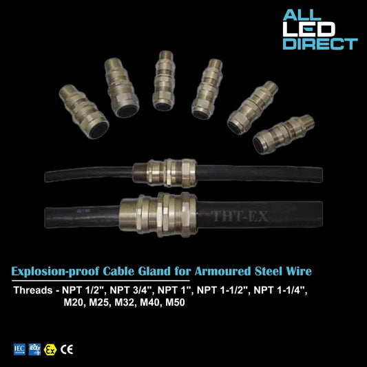 Explosion-proof Cable Gland for Armoured Steel Wire OS E1UF