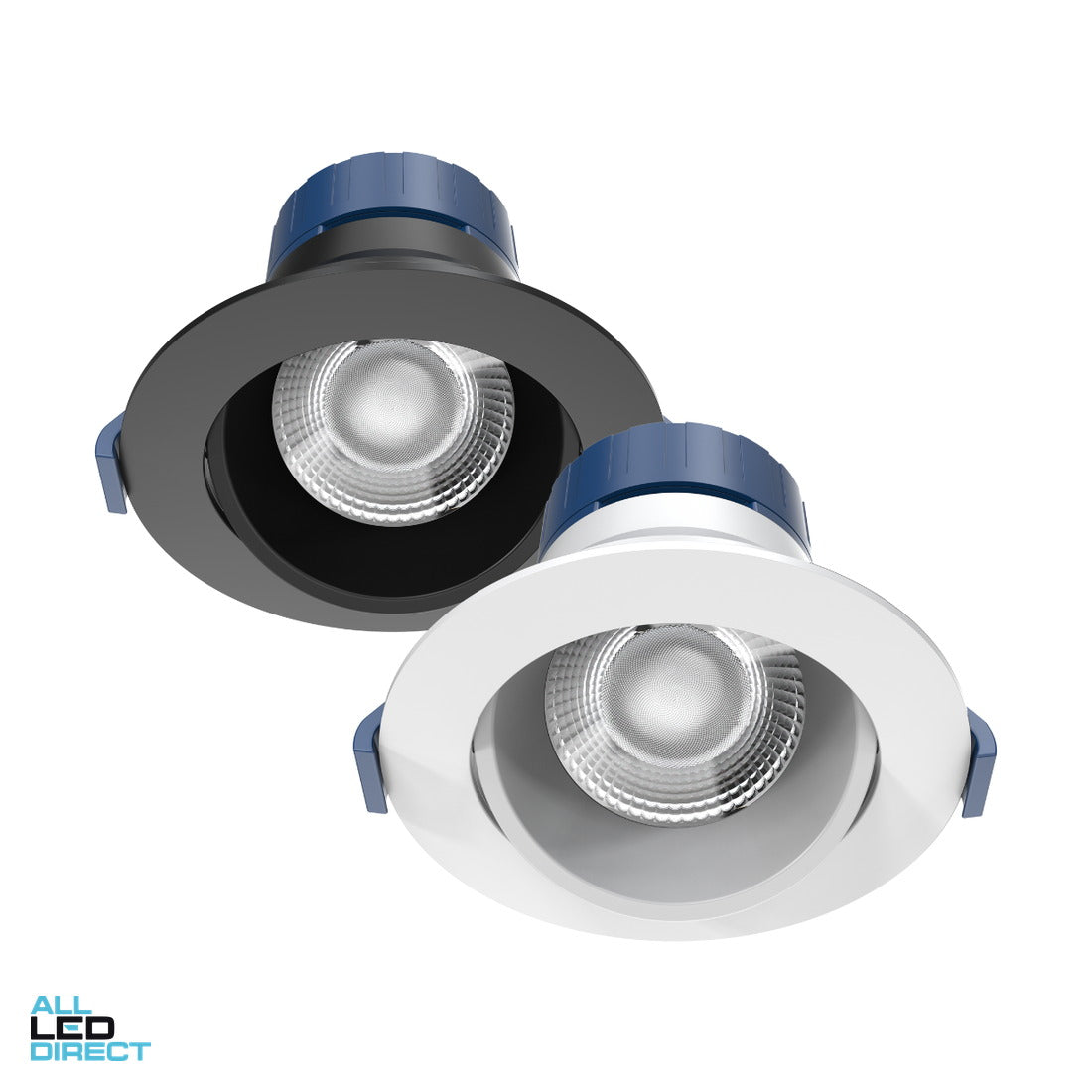 Haneco 7 W DULAR Adjustable Dimmable LED Downlight White 3000/4000/5700 K