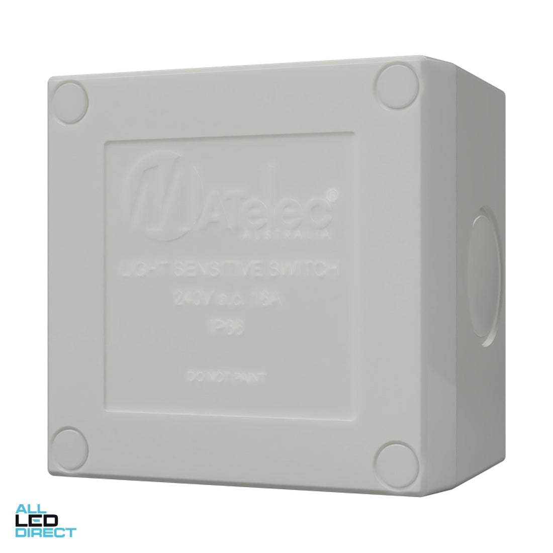Matelec 16 Amp IP66 HDAD Square Programmable PE Cell Sunset Switch