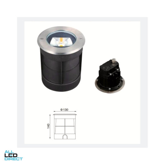 7W inground garden light IP66 Brights ALL LED Direct