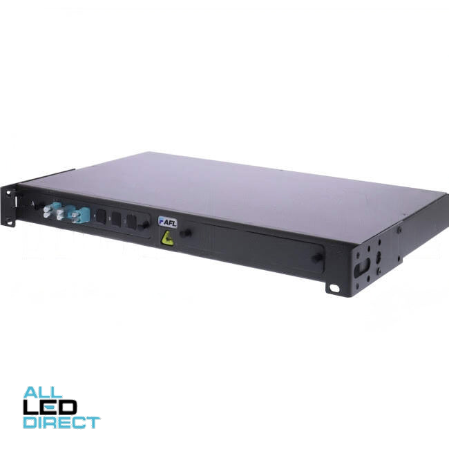 AFL 6 Core 1RU OM4 Loaded Fixed Enclosure