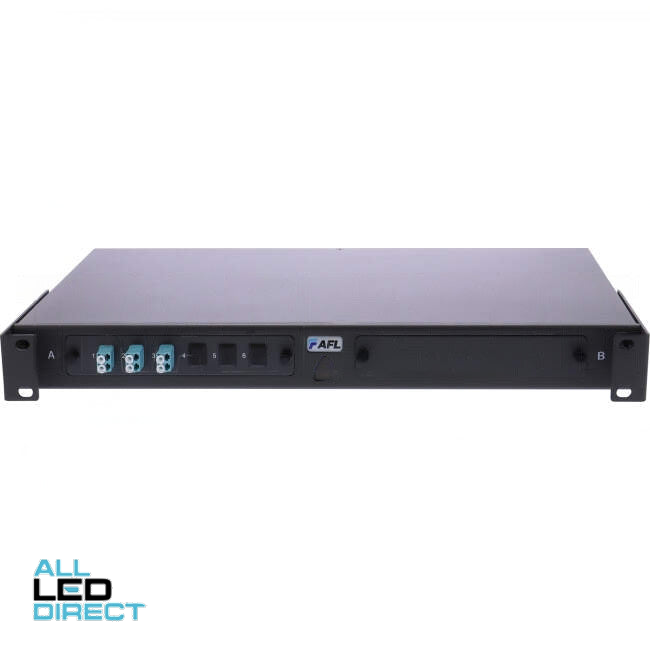 AFL 6 Core 1RU OM4 Loaded Fixed Enclosure
