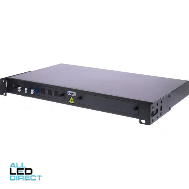 AFL 6 Core 1RU OS2 Loaded Fixed Enclosure