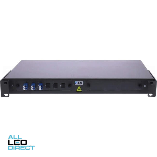 AFL 6 Core 1RU OS2 Loaded Fixed Enclosure