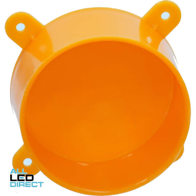 Tripac Disposable Round Conduit Junction Box Lid Orange Each